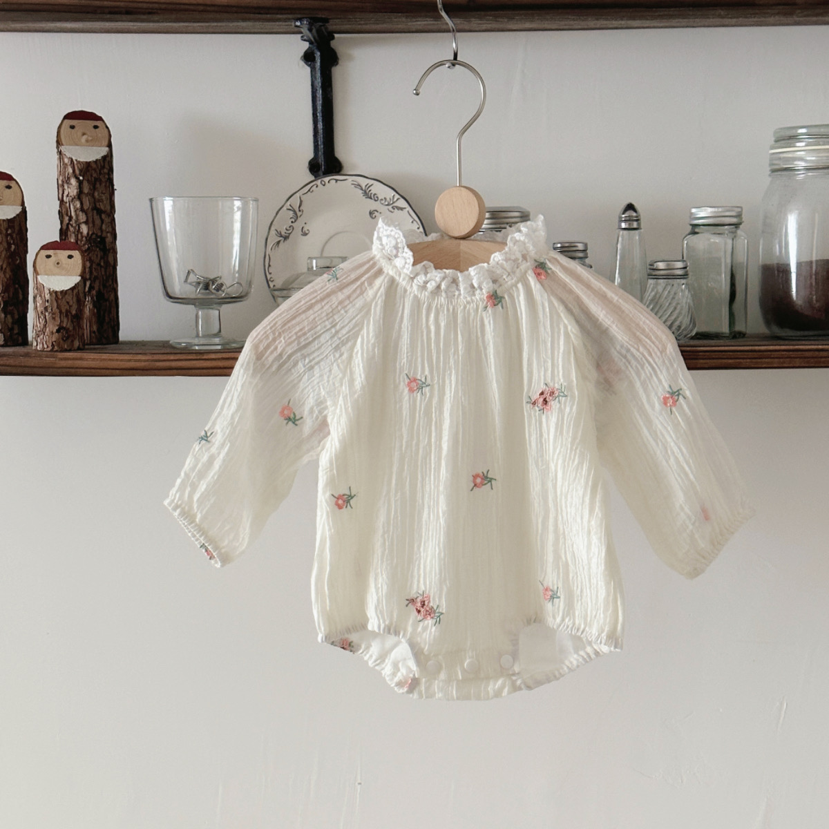 Newborn Baby Girl Romper Floral - Estate Neonato 0-18M Vestiti per neonati