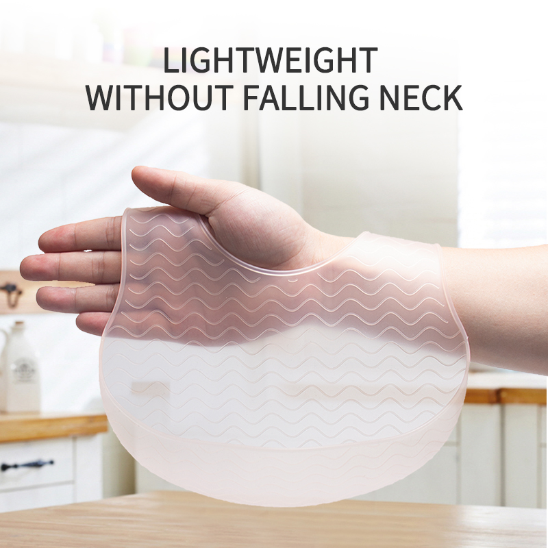 Waterproof Baby Bibs Silicone - Bavaglino in gelatina per bambini da