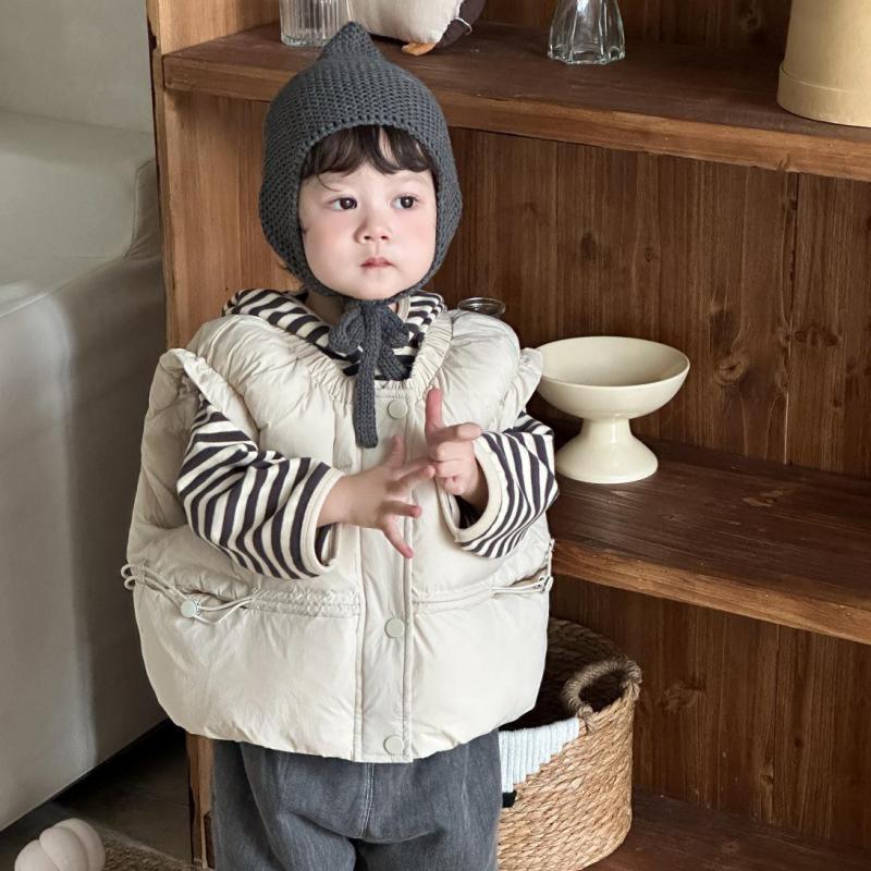 Toddler Boy Winter Fleece Jacket - Cardigan caldo per bambina infantile Gilet