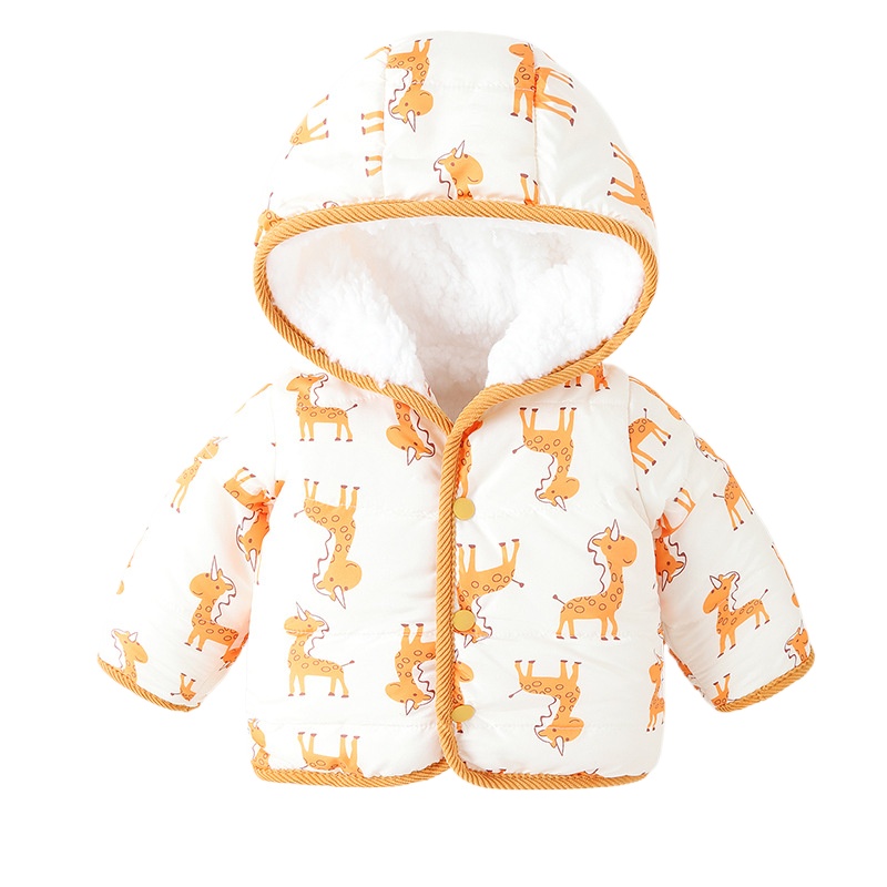 Toddler Boy Winter Fleece Jacket - Giacca da bambino in pile per