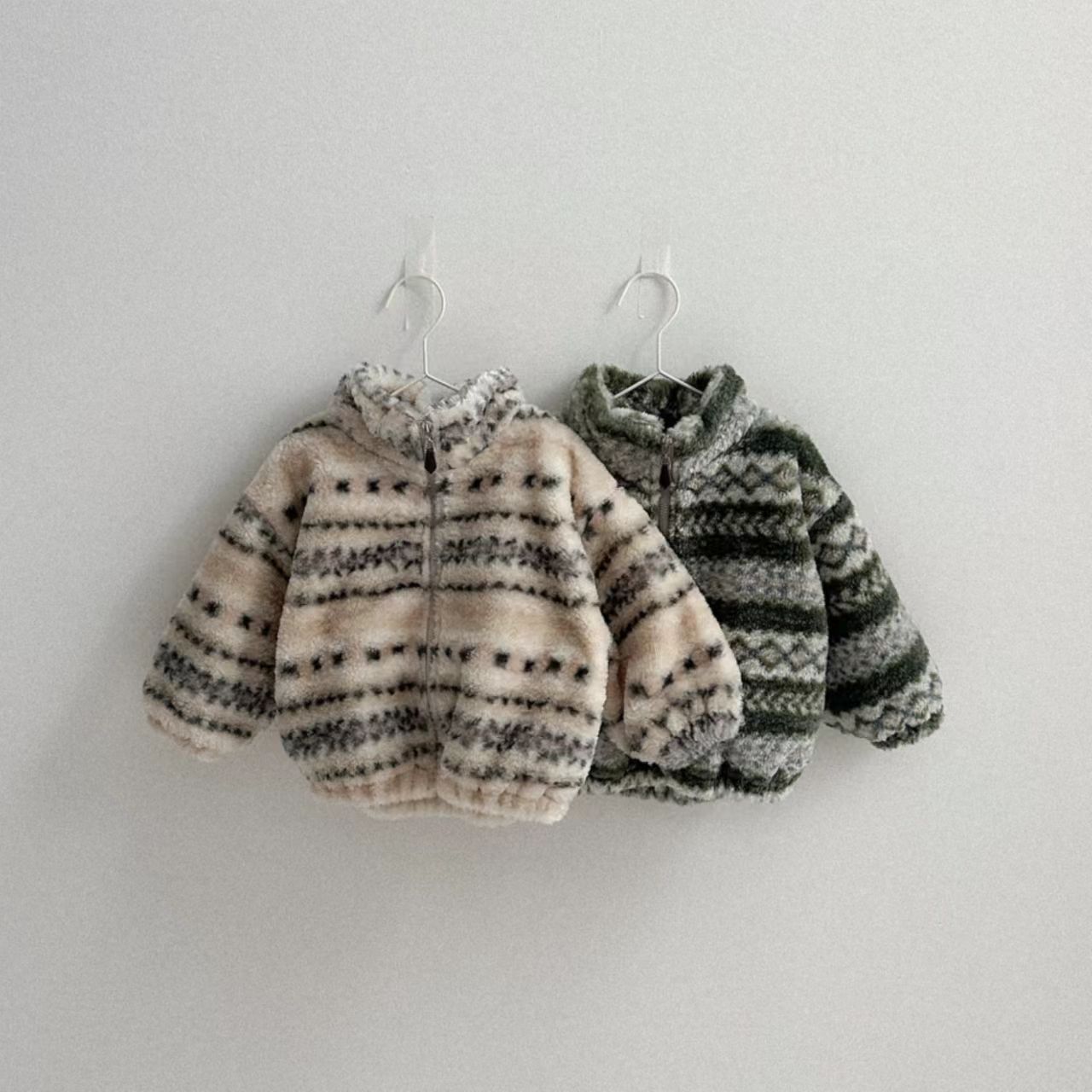 Toddler Boy Winter Fleece Jacket - Nuovo Cappotto Invernale Caldo in Peluche