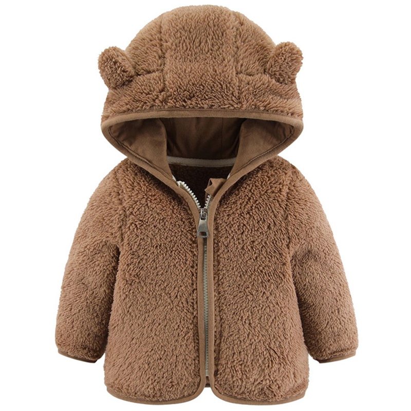 Toddler Boy Winter Fleece Jacket - Autunno Abbigliamento per bambini Inverno Neonato