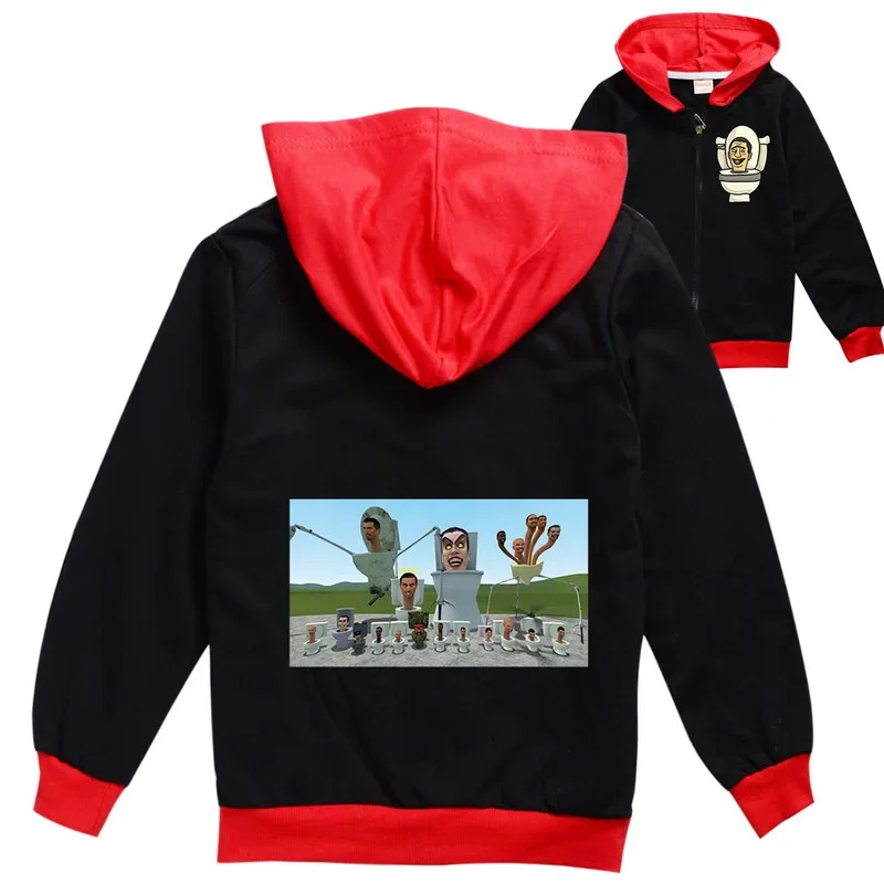 Baby Clothes - 2-16Y Cartoon SKIBIDI TOILET Vestiti Bambini