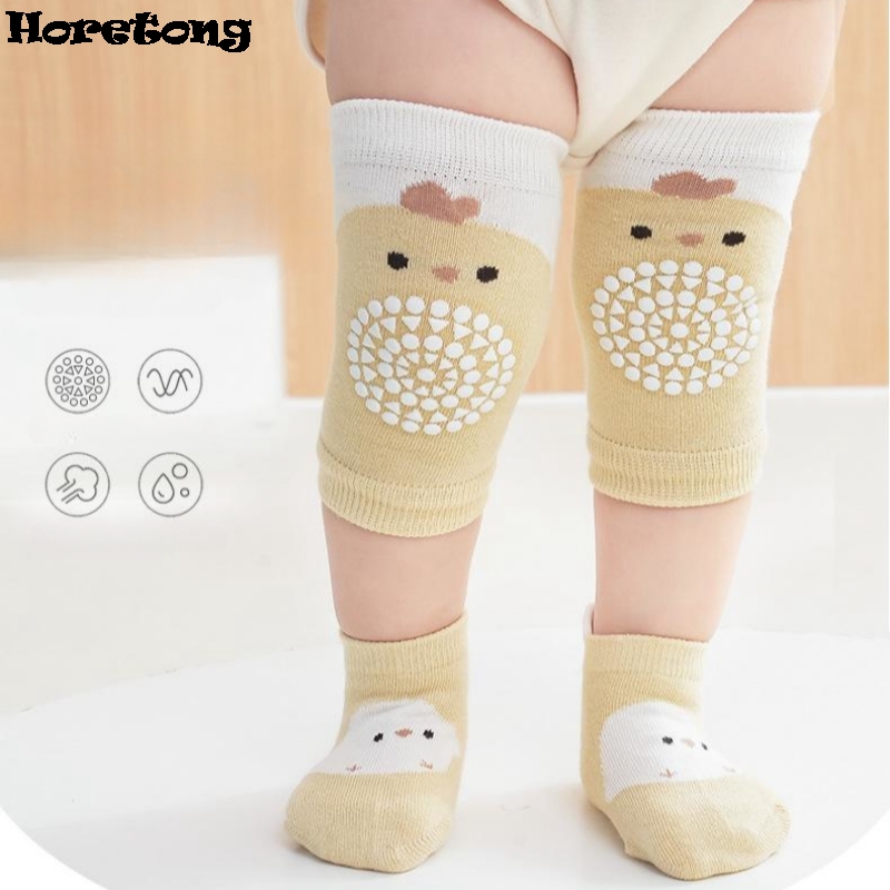 Unisex Baby Socks Non Slip - Set di Ginocchiere Traspiranti Estive per