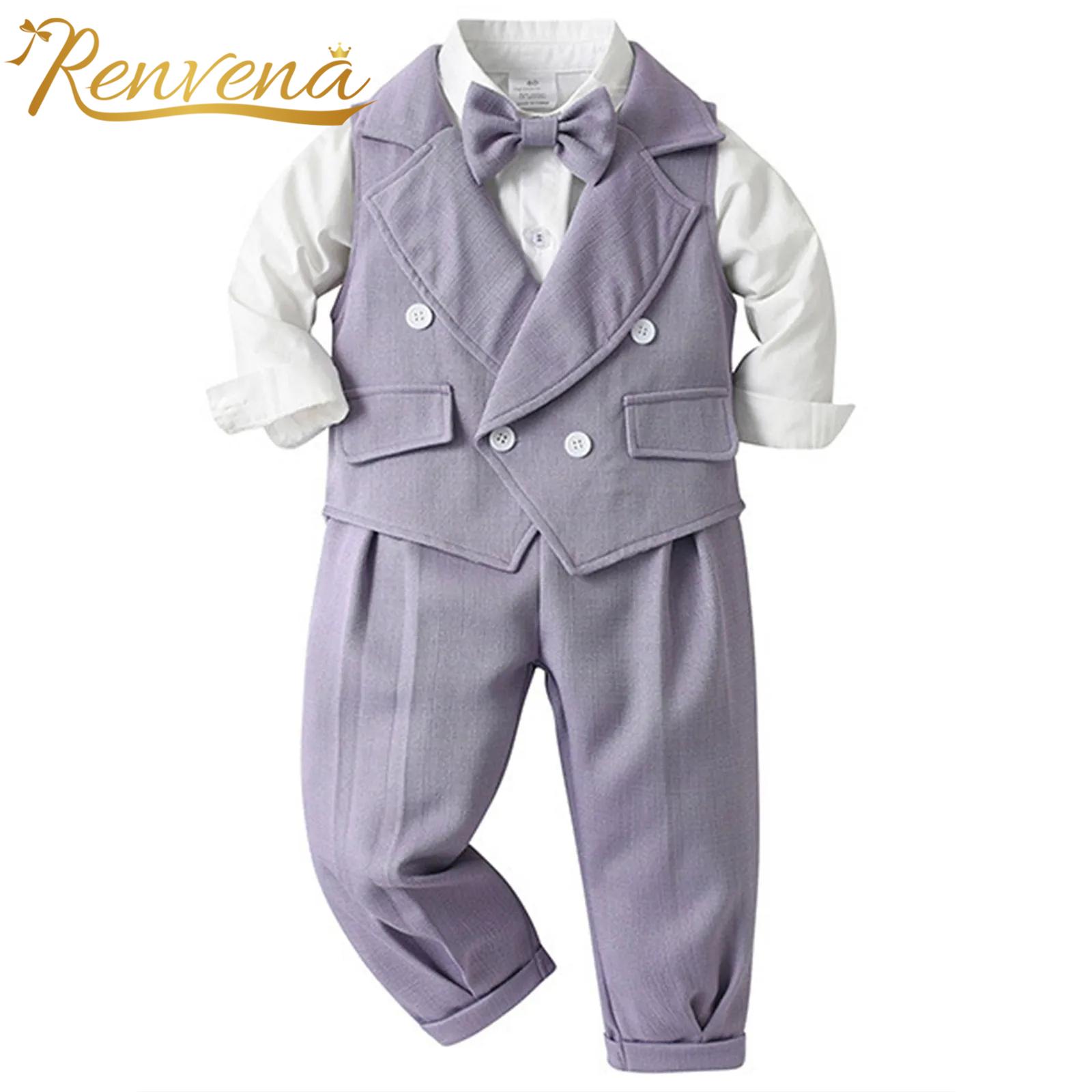 Baby Boy Suit Set Baptism - Costume da gentiluomo per neonato, costume