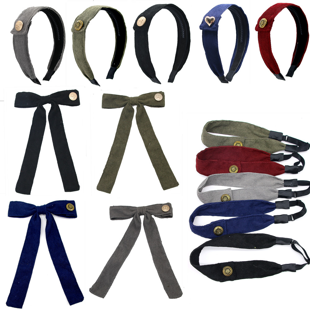 Baby Gear - A5 Moda Cordury Bottone dorato Fascia