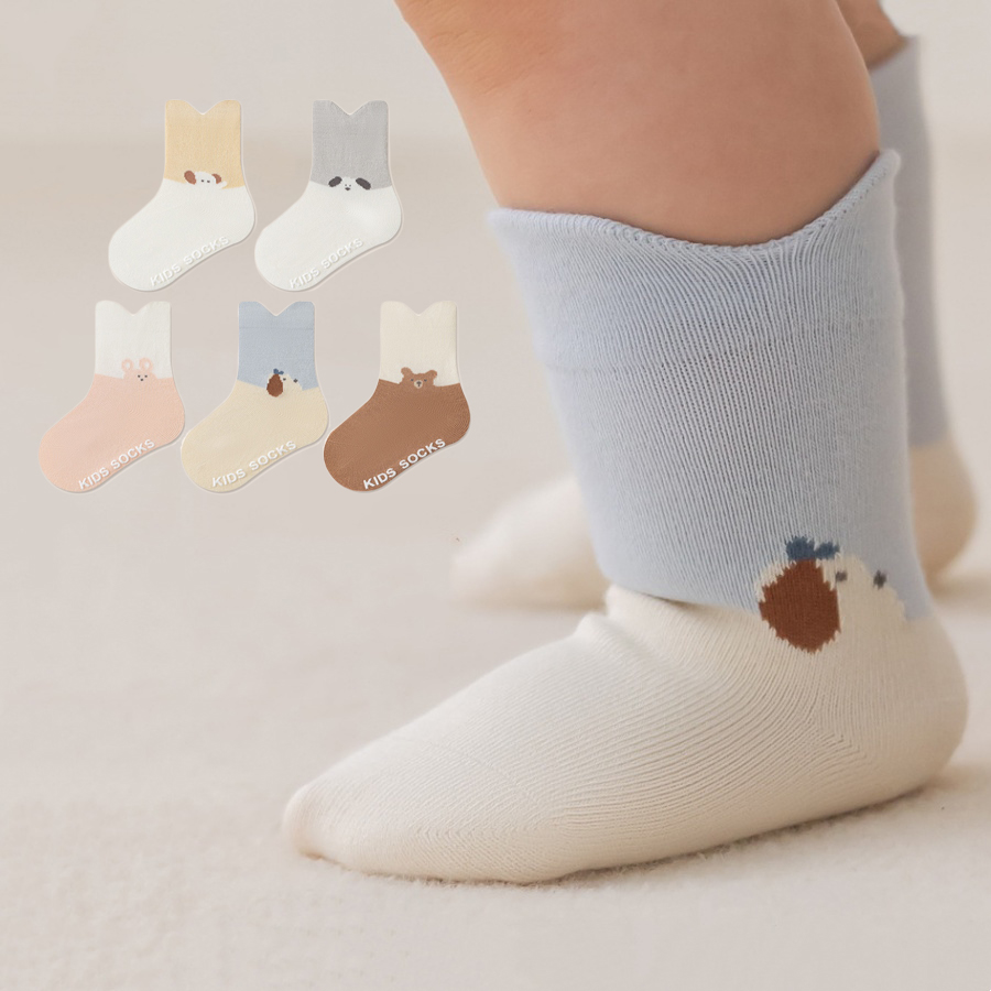 Unisex Baby Socks Non Slip - Calzini da pavimento per neonati con