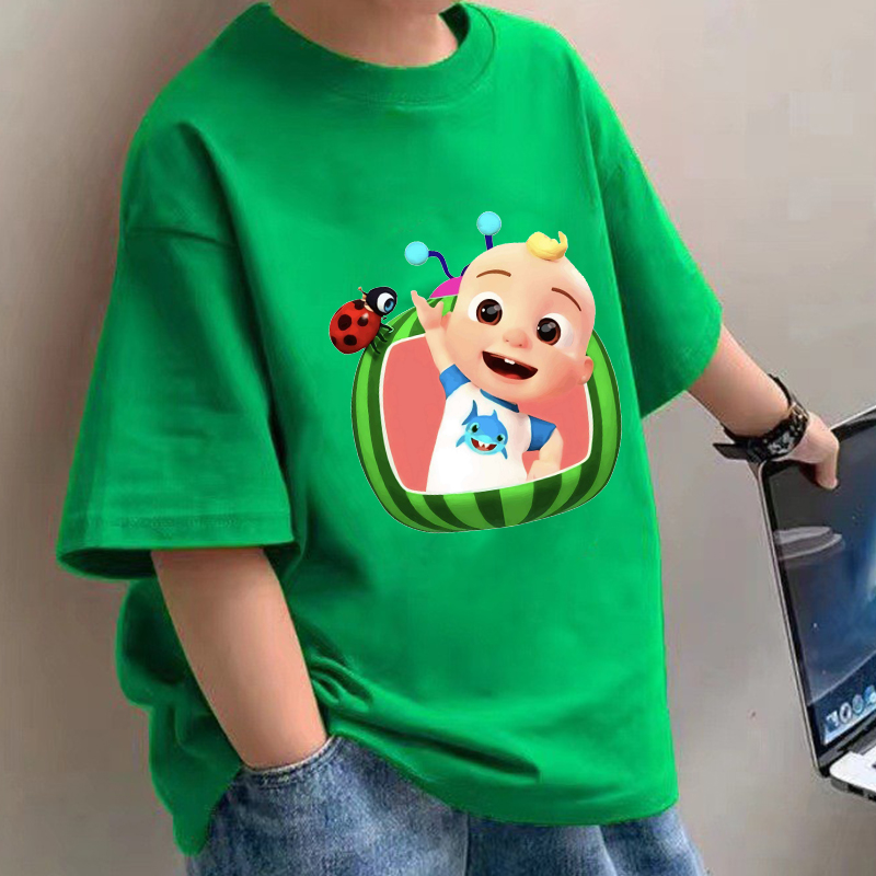 Baby Clothes - Cocomelons T-shirt per bambini Anime Cotone