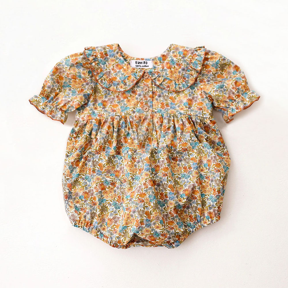 Tutina Estiva per Neonata, Gra - Newborn Baby Girl Romper Floral recensione e prezzo