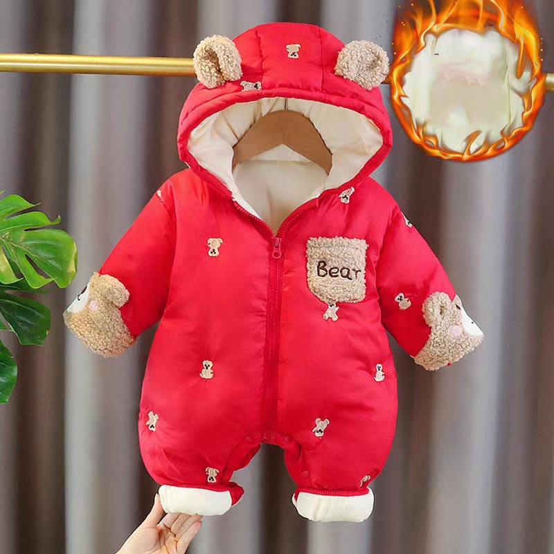 Inverno Neonato Pagliaccetto A - Cotton Baby Onesies Zipper recensione e prezzo
