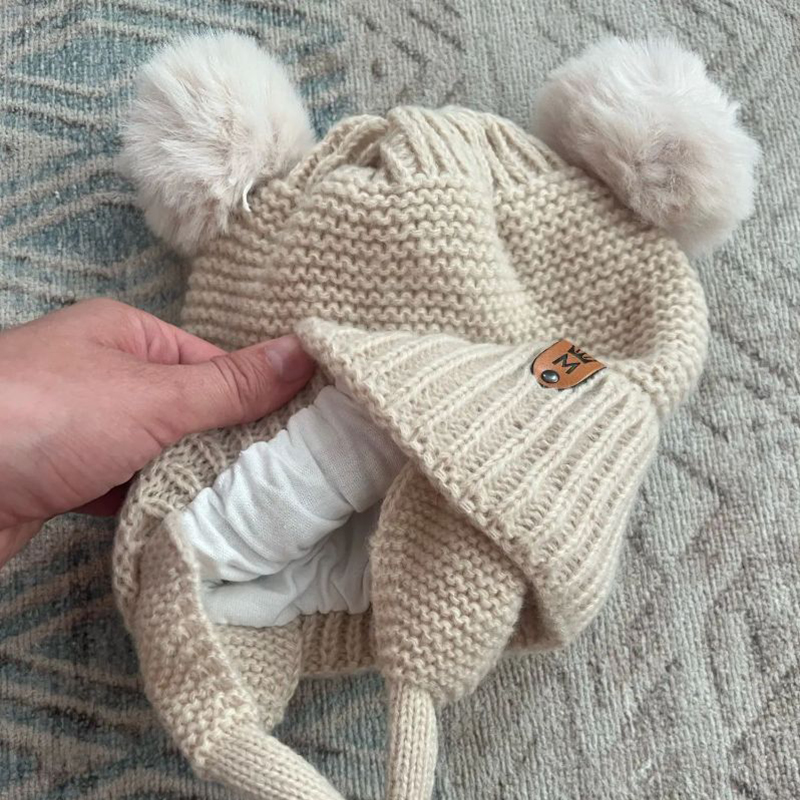 Cappello di lana per bambini C - Infant Beanie Hat With Ears recensione e prezzo