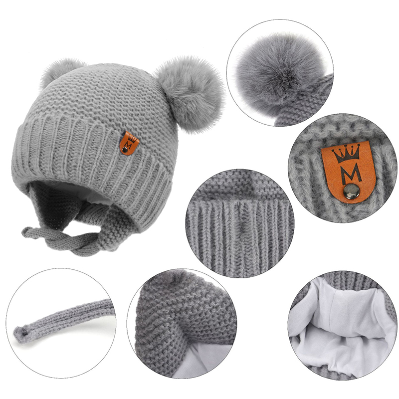 Cappello di lana per bambini C - Infant Beanie Hat With Ears recensione e prezzo