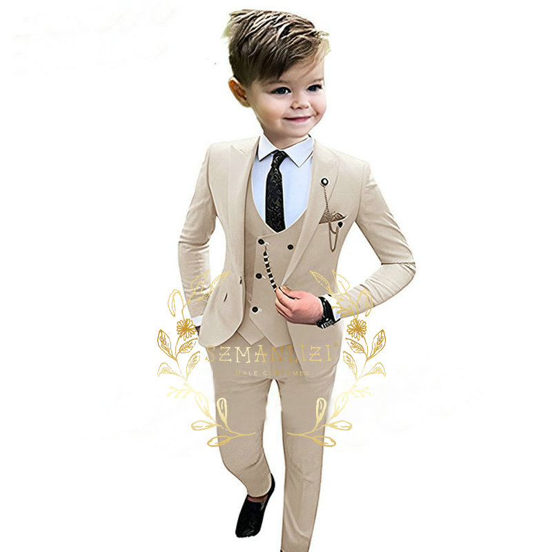 Bambini ragazzi Beige Blazer g - Baby Boy Suit Set Baptism recensione e prezzo