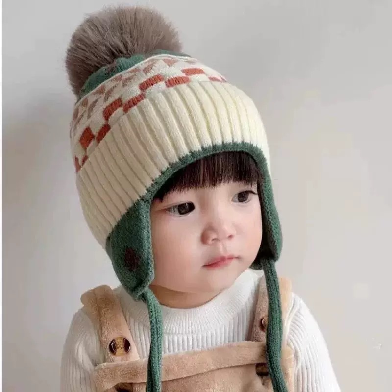 Berretto da bambino con protez - Infant Beanie Hat With Ears recensione e prezzo