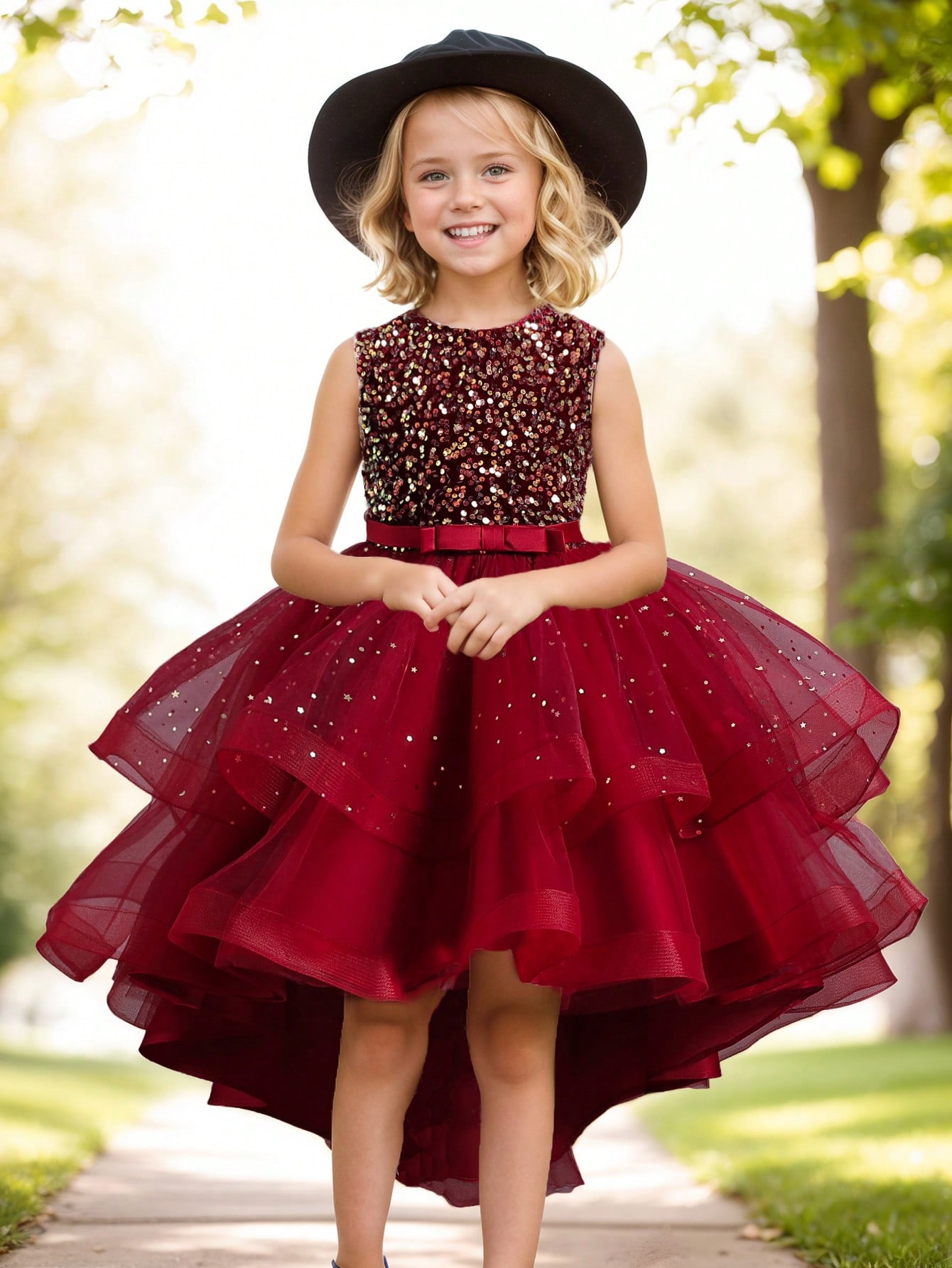 Abito da Principessa per Bambi - Toddler Girl Tulle Party Dress recensione e prezzo