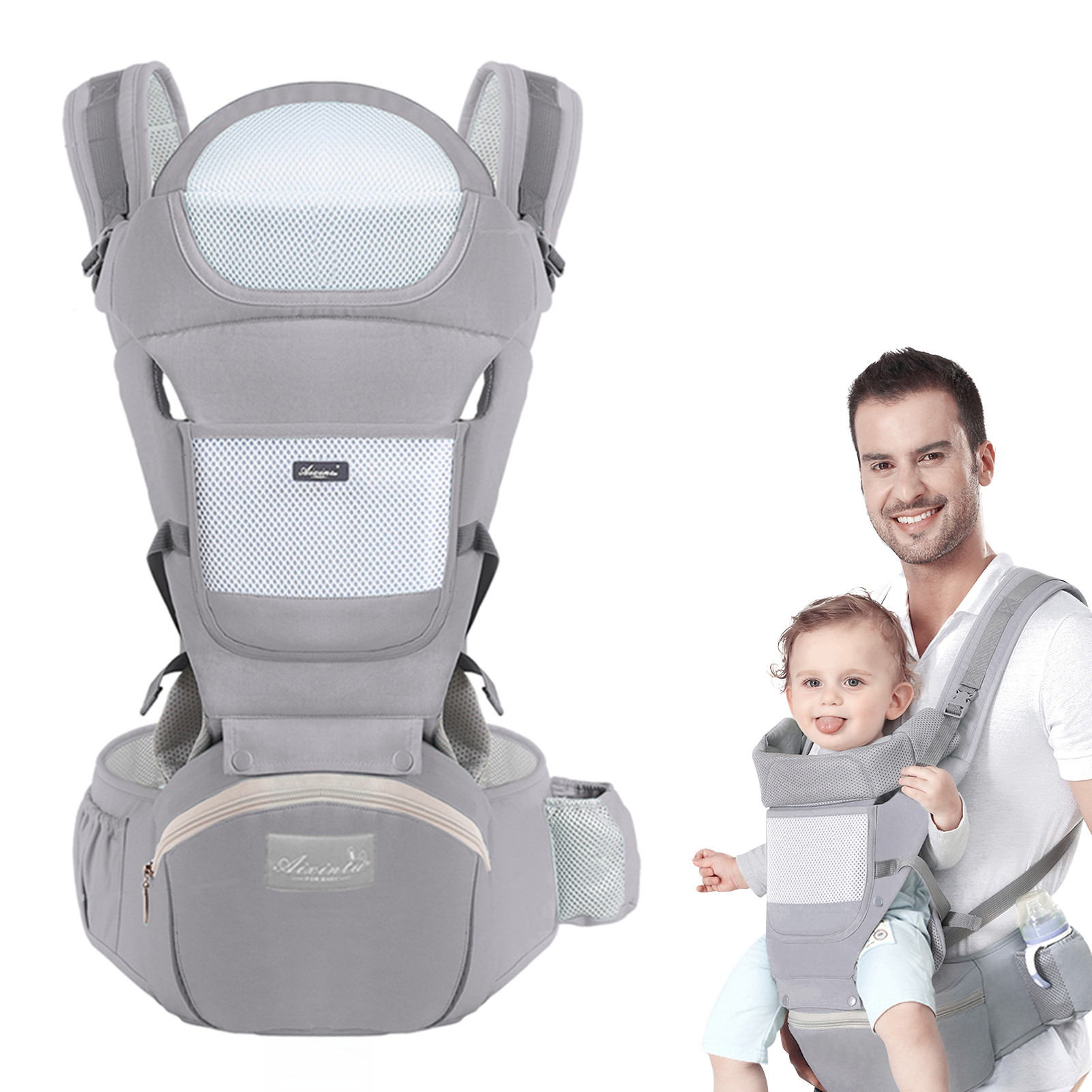 Marsupio ergonomico per neonat - Ergonomic Baby Carrier Newborn To Toddler recensione e prezzo
