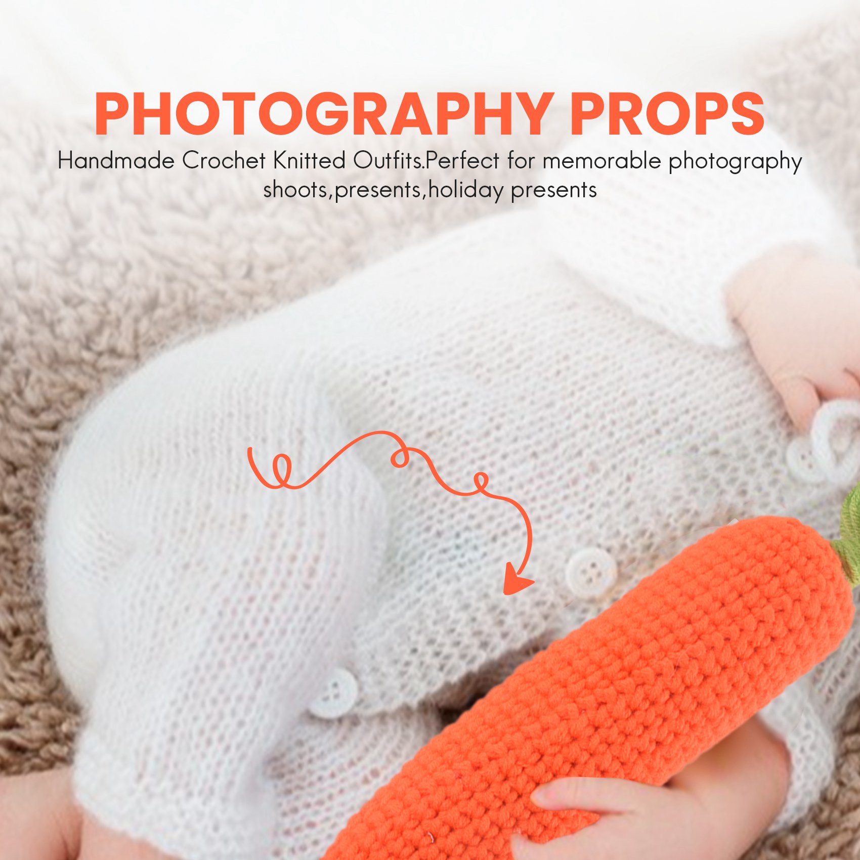 ABJA-Accessori per la fotograf - Infant Photography Props Outfit recensione e prezzo