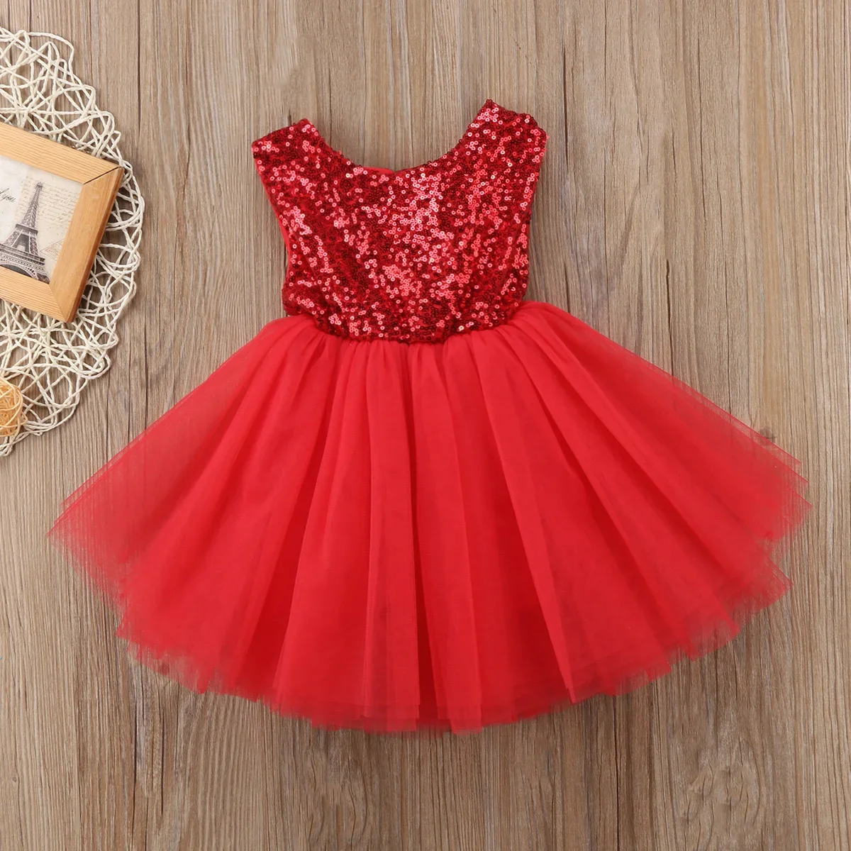 Abito da compleanno per bambin - Toddler Girl Tulle Party Dress recensione e prezzo