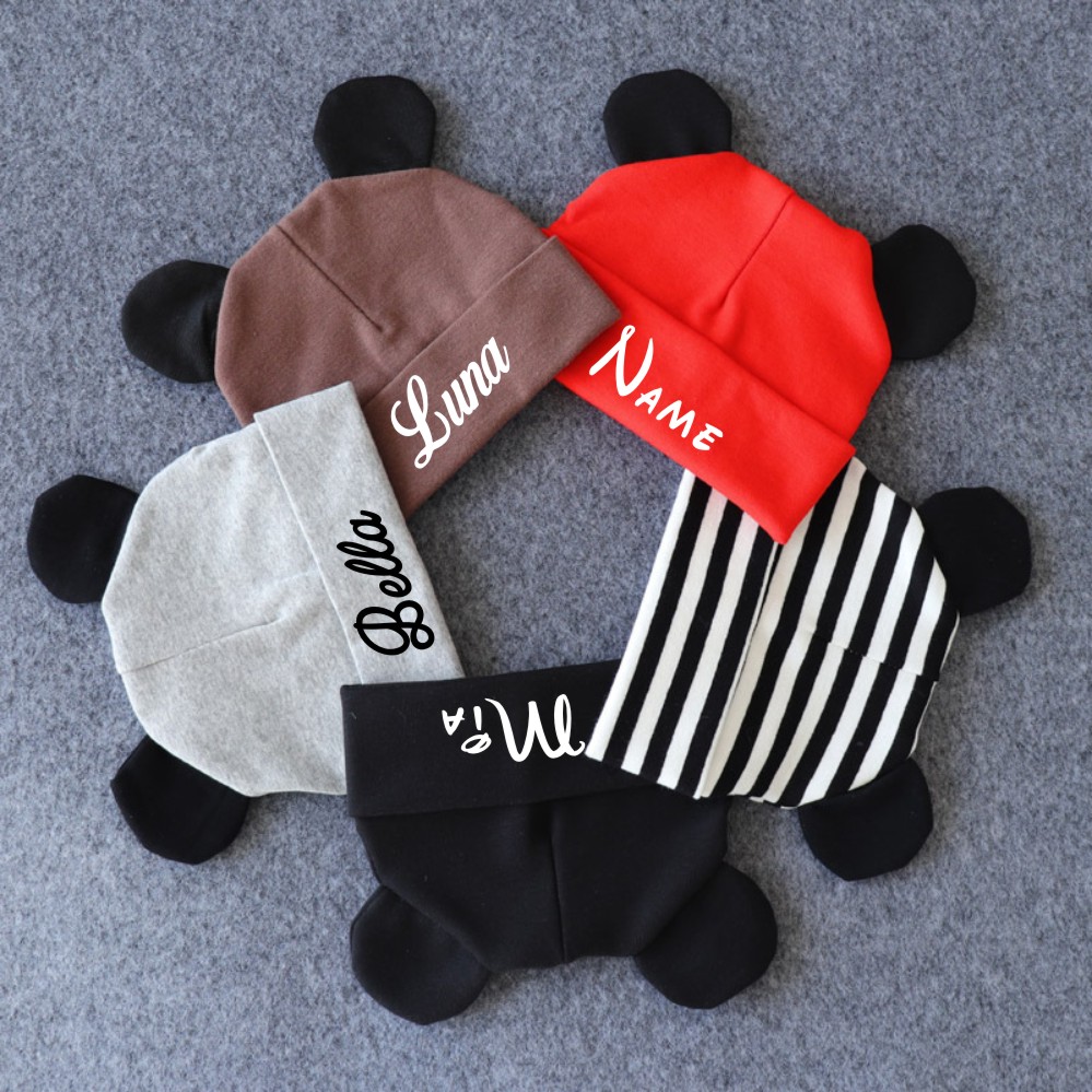 Berretto personalizzato per ne - Infant Beanie Hat With Ears recensione e prezzo