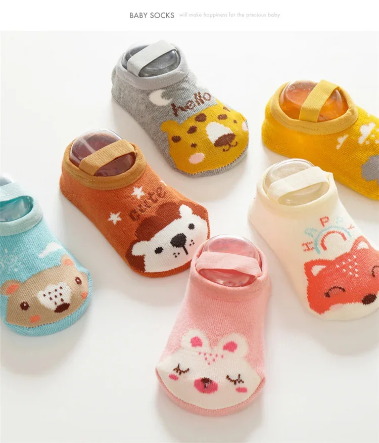 0-3 anni Neonate Ragazzi Calzi - Unisex Baby Socks Non Slip recensione e prezzo