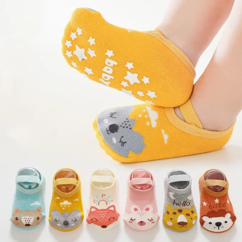 0-3 anni Neonate Ragazzi Calzi - Unisex Baby Socks Non Slip recensione e prezzo