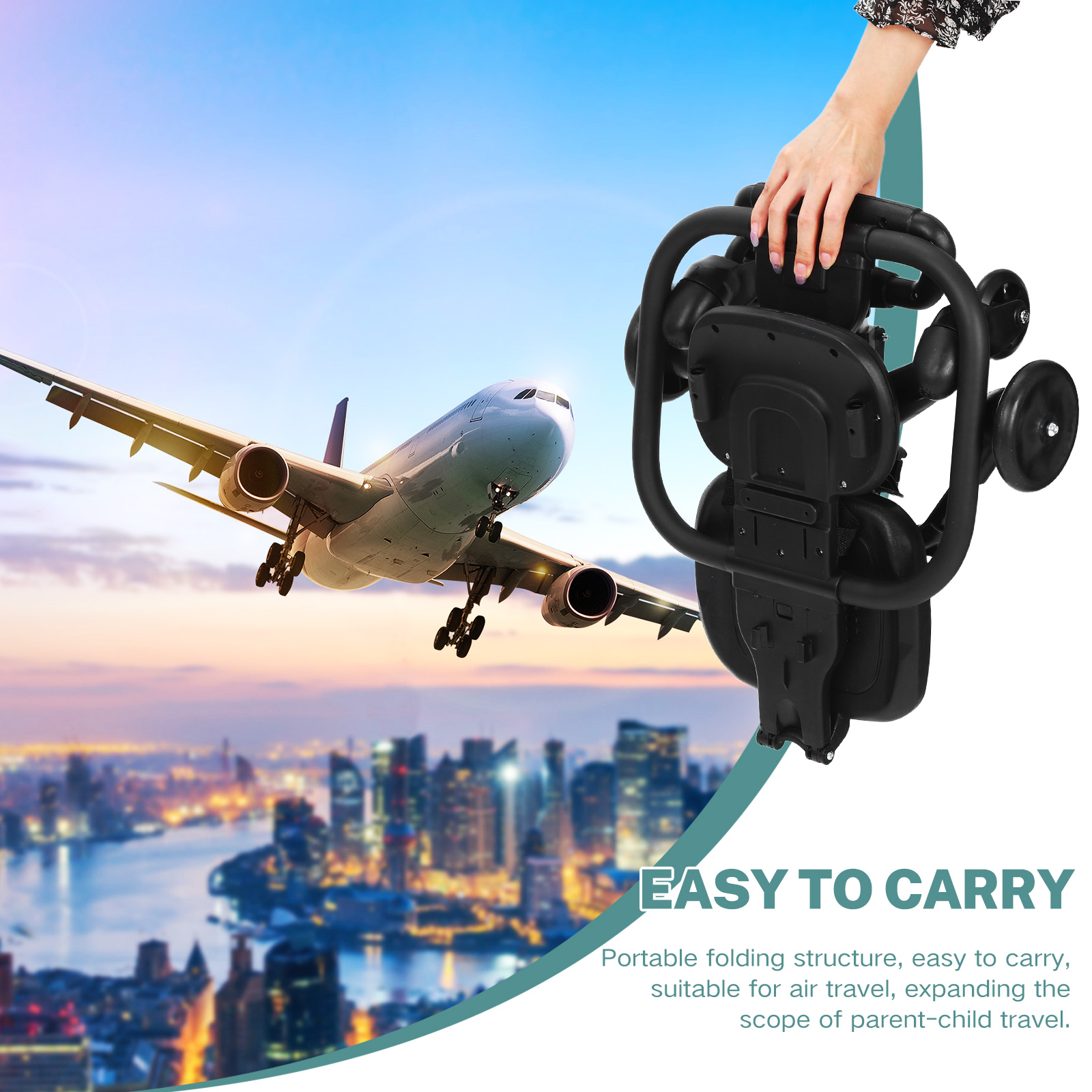 Sedile pieghevole leggero e co - Lightweight Foldable Baby Stroller Compact recensione e prezzo