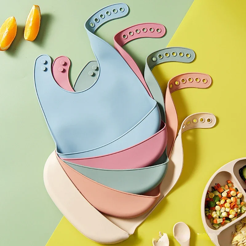 1 Pezzo Bavaglino in Silicone  - Waterproof Baby Bibs Silicone recensione e prezzo