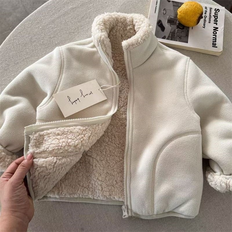 Giacca in Finta Pelliccia alla - Toddler Boy Winter Fleece Jacket recensione e prezzo