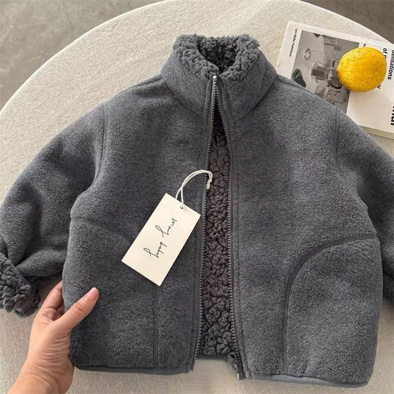 Giacca in Finta Pelliccia alla - Toddler Boy Winter Fleece Jacket recensione e prezzo