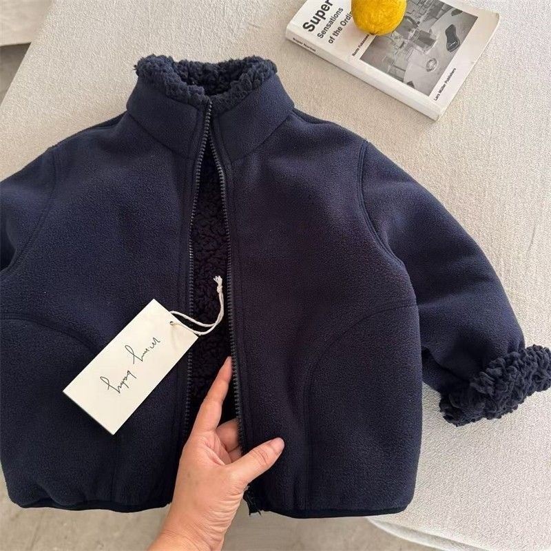 Giacca in Finta Pelliccia alla - Toddler Boy Winter Fleece Jacket recensione e prezzo