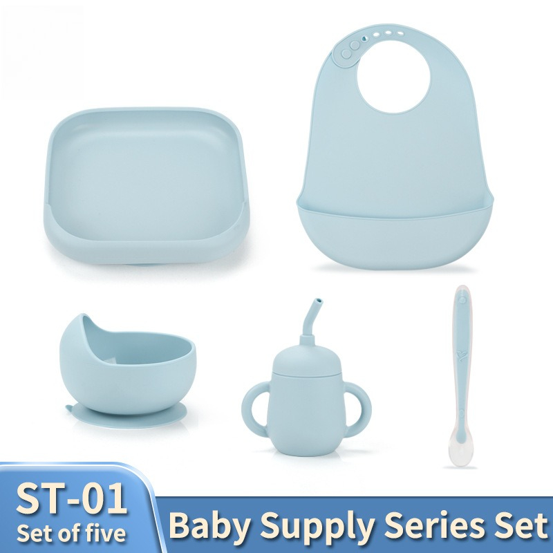 Set di Stoviglie per Bambini i - Waterproof Baby Bibs Silicone recensione e prezzo