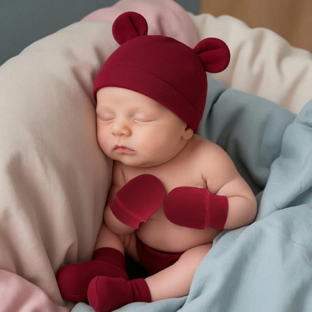 Set Guanti Antigraffio e Scarp - Infant Beanie Hat With Ears recensione e prezzo