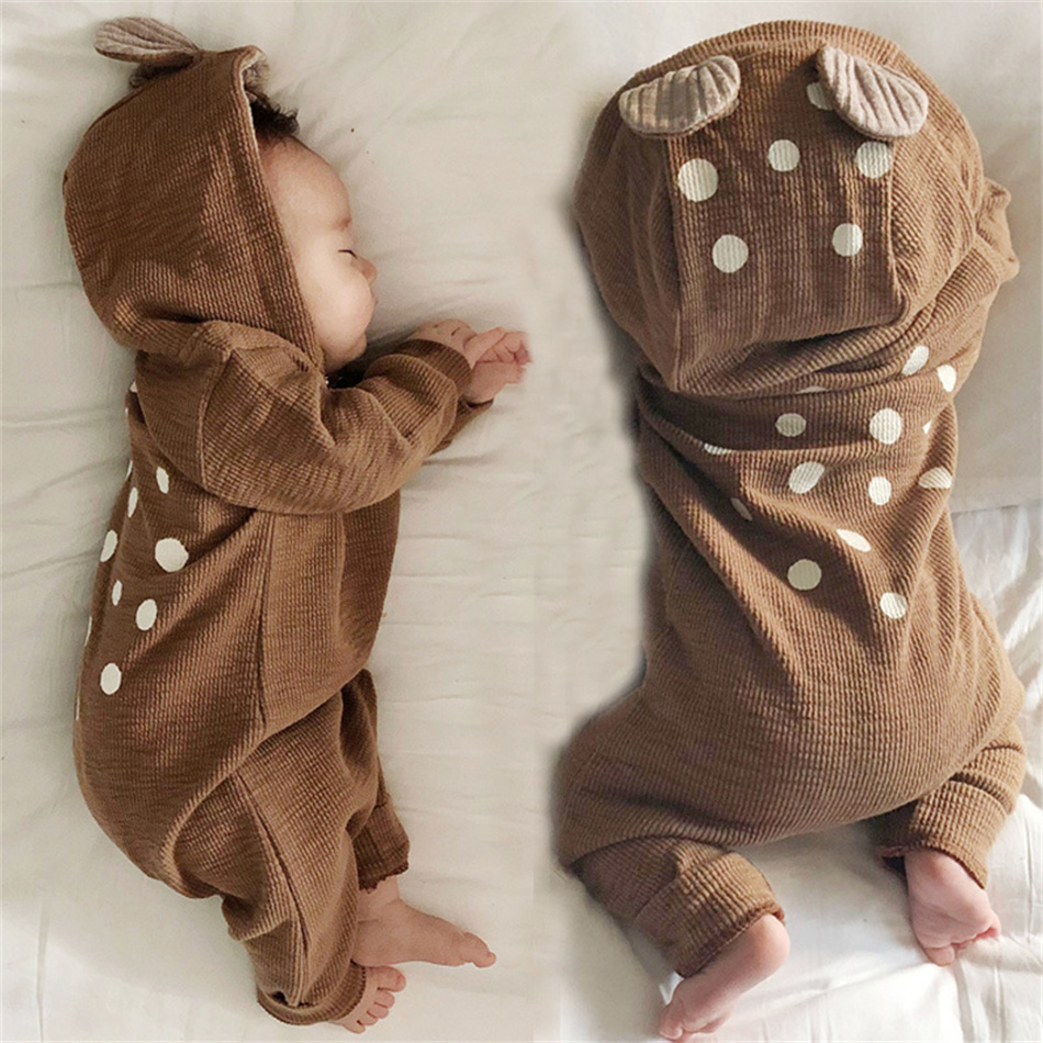 Primavera Autunno Unisex Baby  - Cotton Baby Onesies Zipper recensione e prezzo