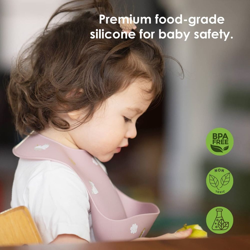Bavaglini per Bambini in Silic - Waterproof Baby Bibs Silicone recensione e prezzo