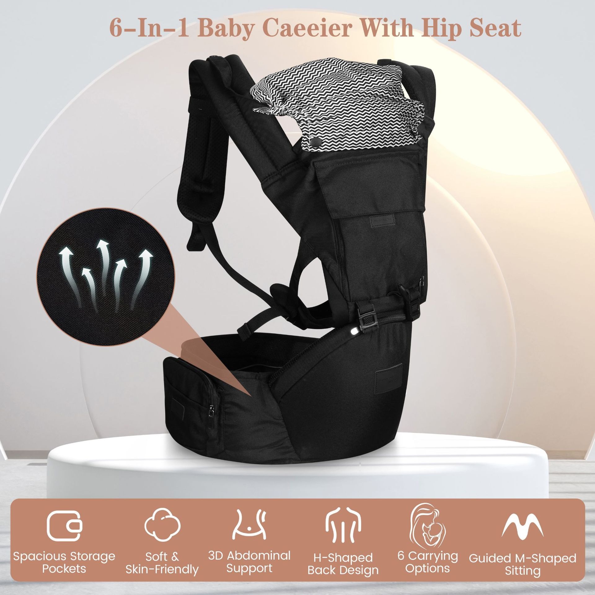 Marsupio con seggiolino sui fi - Ergonomic Baby Carrier Newborn To Toddler recensione e prezzo