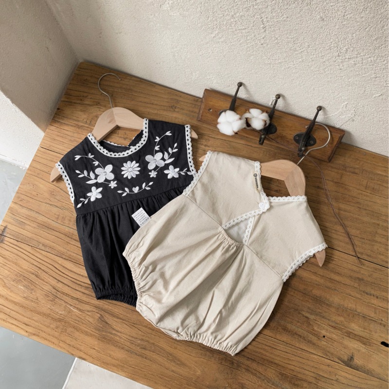 ZOETOPKID Tutina estiva per ba - Baby Summer Linen Sleeveless Jumpsuit recensione e prezzo