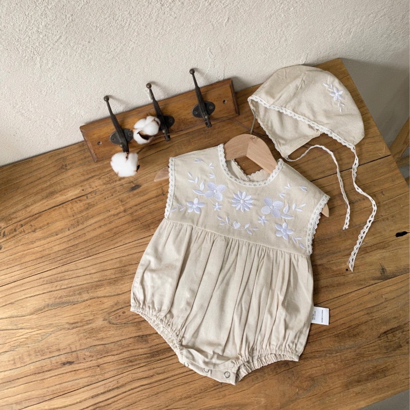 ZOETOPKID Tutina estiva per ba - Baby Summer Linen Sleeveless Jumpsuit recensione e prezzo