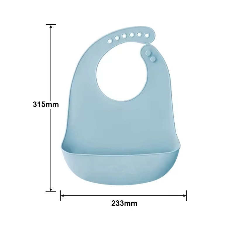 Bavaglini in Silicone morbido  - Waterproof Baby Bibs Silicone recensione e prezzo