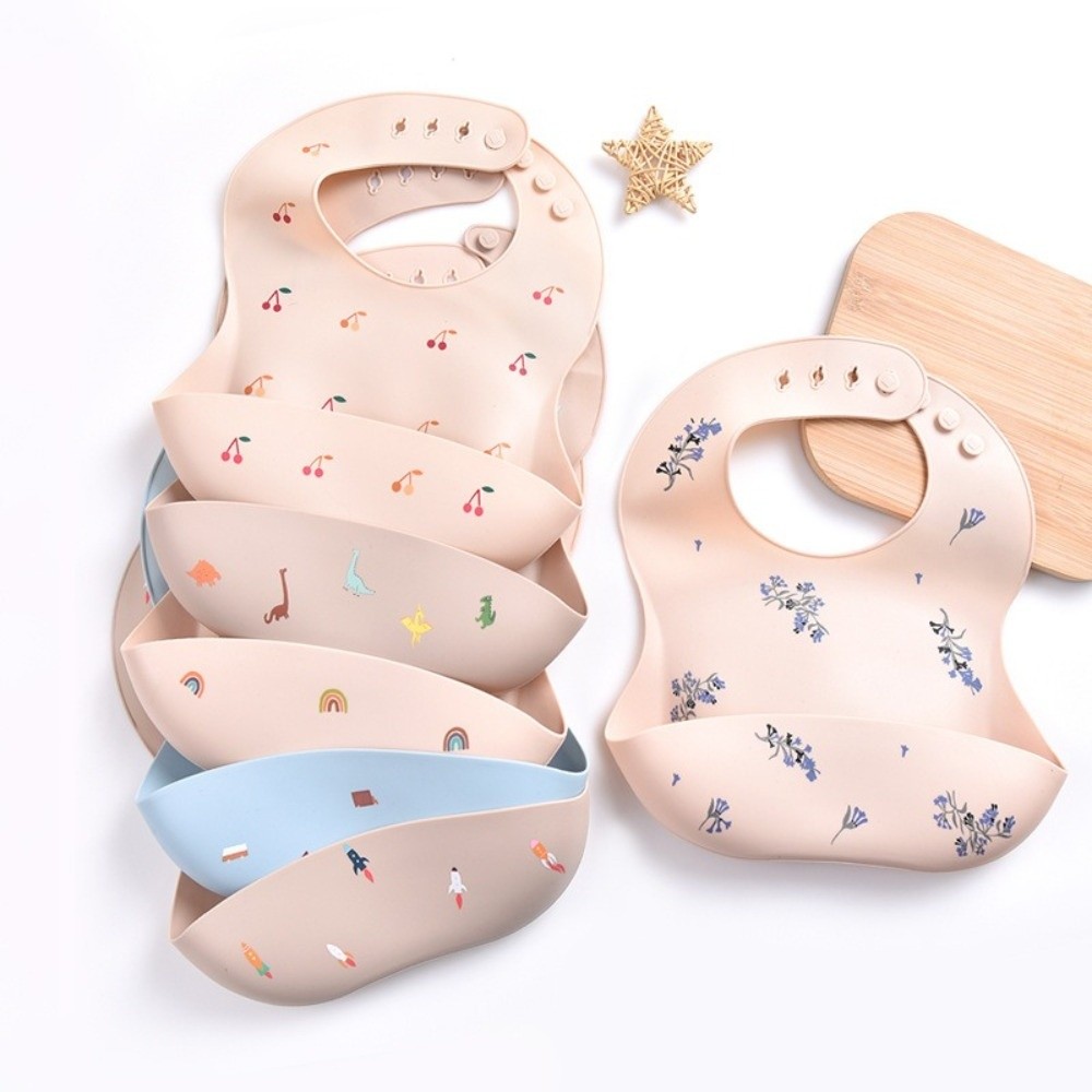 Nuovo bavaglino in silicone pe - Waterproof Baby Bibs Silicone recensione e prezzo