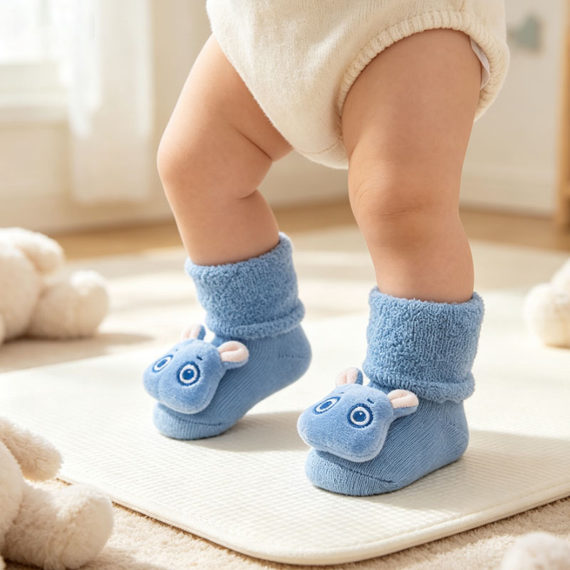 1/3/5 Paia di Calzini Spessi i - Unisex Baby Socks Non Slip recensione e prezzo