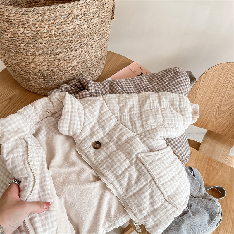 Giacca Trapuntata a Quadretti  - Toddler Boy Winter Fleece Jacket recensione e prezzo