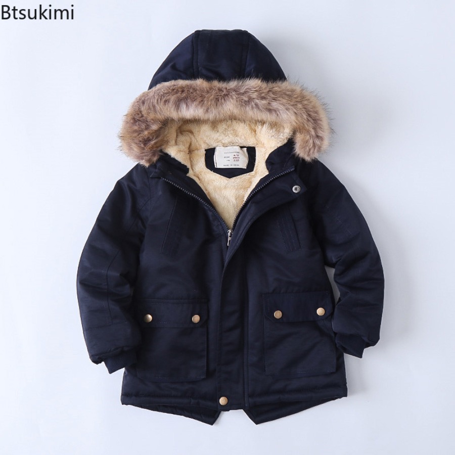 Cappotti foderati in pile per  - Toddler Boy Winter Fleece Jacket recensione e prezzo