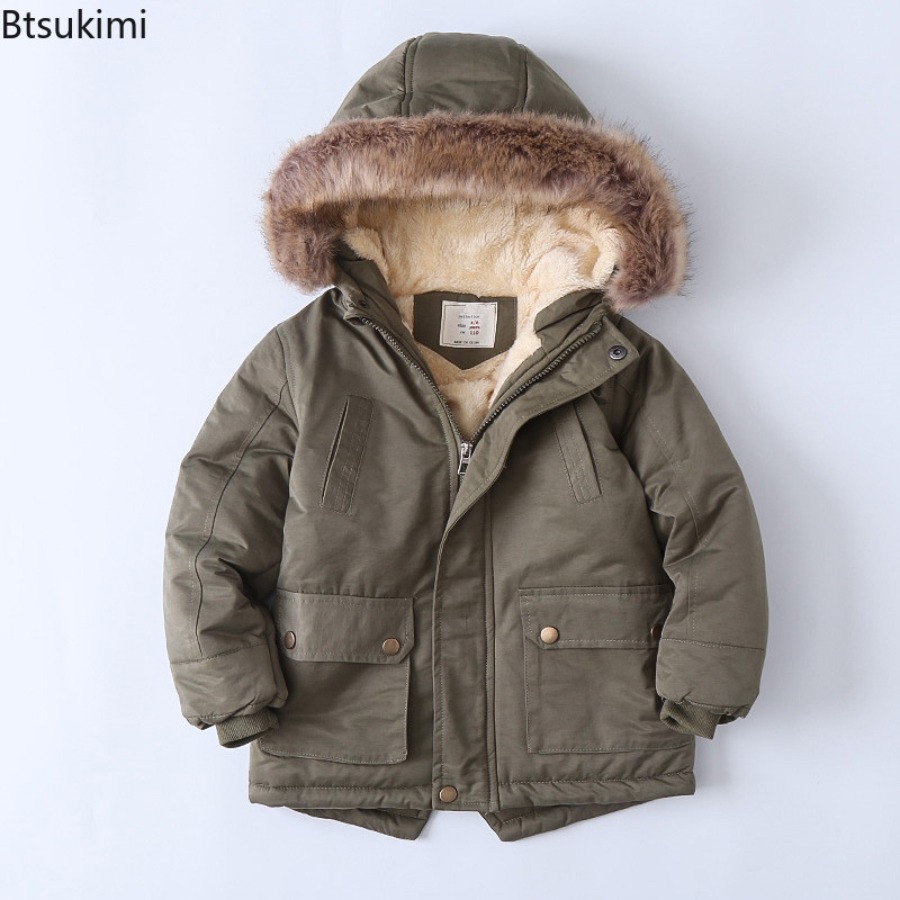 Cappotti foderati in pile per  - Toddler Boy Winter Fleece Jacket recensione e prezzo