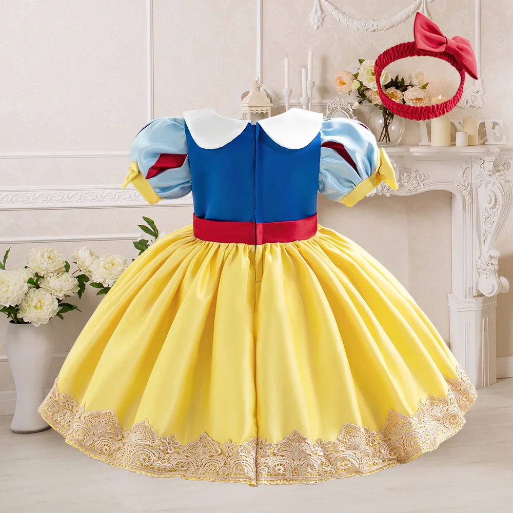 Vestito da festa Tutu giallo p - Toddler Girl Tulle Party Dress recensione e prezzo